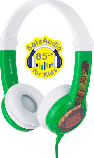BuddyPhones Discover Жични On Ear Слушалки Зелени