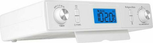 Kruger & Matz KM0817 Cu baterie cu Bluetooth Alb