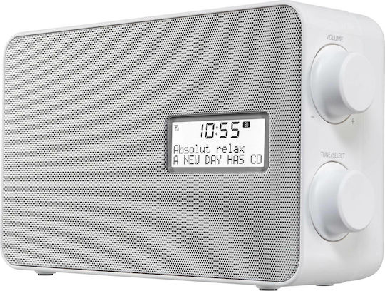 Panasonic RF-D30BT Tragbares Radio DAB+ mit Bluetooth Weiß