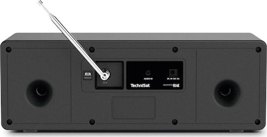 Technisat DigitRadio 4 C Επιτραπέζιο Ραδιόφωνο Ρεύματος DAB+ με Bluetooth Μαύρο