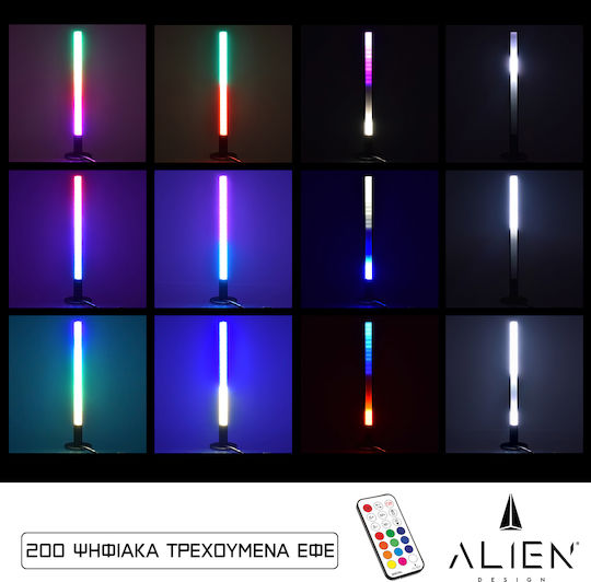 GloboStar Alien Diva Lustră Decorativă Baruri Negru