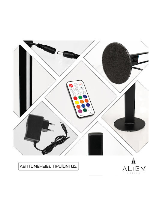 GloboStar Alien Diva Decorative Lamp Bar Light Black