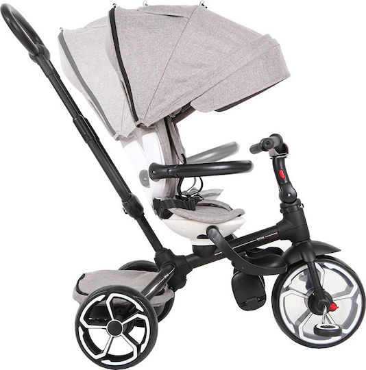 Q Play Prime Convertible with Parental Handle 4 in 1 for 6 Months Gray T561