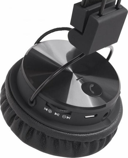 Kruger & Matz Wave BT Fără fir Bluetooth On Ear Căști cu Radio cu 5 ore de Funcționare Negre
