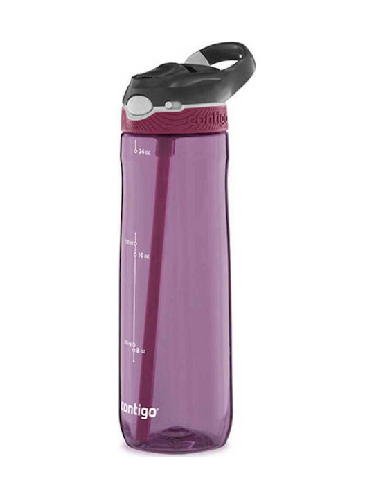 Contigo Ashland Πλαστικό Παγούρι 720ml Μωβ