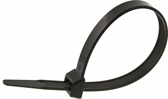 Sapiselco Cable Ties Plastic 360mmx4.5mm in Black Colour 100pcs SEL.3.426