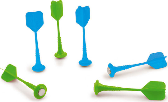 Scratch Europe Set mit Ziel & Darts Kinder Magnetisches Ziel 2 Seiten mit 6 Darts - Kleine Monster