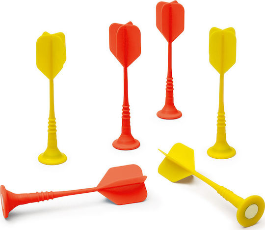 Scratch Europe Set with Target & Darts Children's Magnetic Target 2 Sides with 6 Darts - Safari