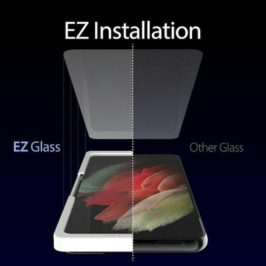 Whitestone Dome Glass Installation Kit Пълно лепило Закалено стъкло 2бр (Galaxy S21+ 5G)