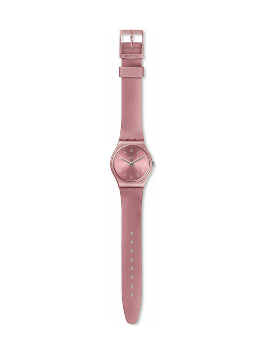 Swatch Gummi-Armband Rosa 17mm