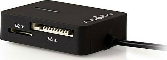 Nedis Card Reader USB 2.0 για SD/microSD/MemoryStick