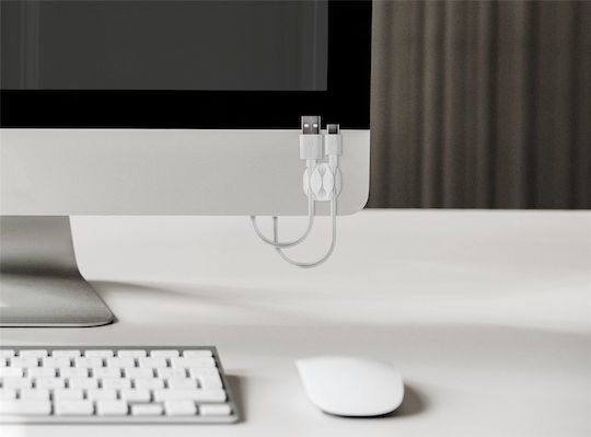 Goobay Cable Management Set Clips Οργάνωσης Καλωδίων 5τμχ Μαύρο
