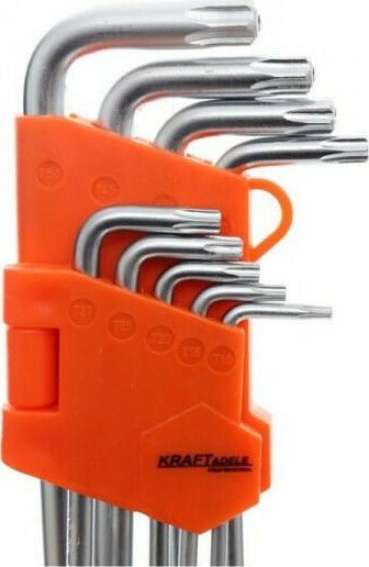Kraft & Dele Set chei Torx cu 9 bucăți