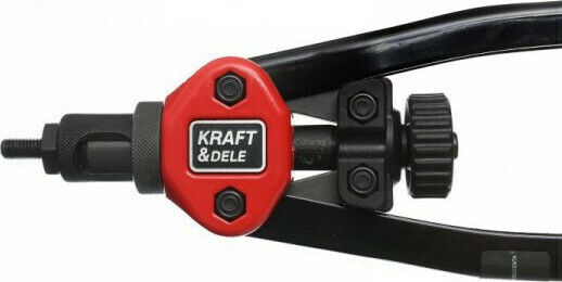 Kraft & Dele cu 6 vârfuri M3-M10 și nituri KD10553 Riveter Foarfecă / Plafon cu nasuri M3-M10 Length 330mm Set 7buc