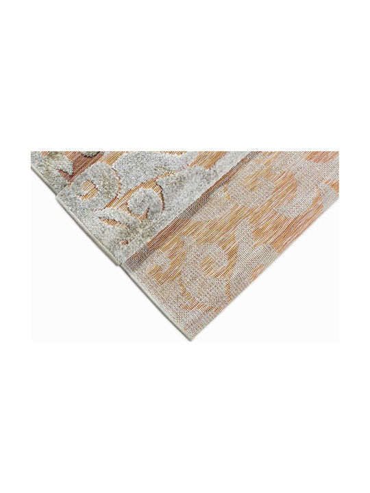 Tzikas Carpets 18533-952 Комплект Летни Килими За Спалня Слама Бохемия Розови 127-0-335-18533-952 3 Бройки