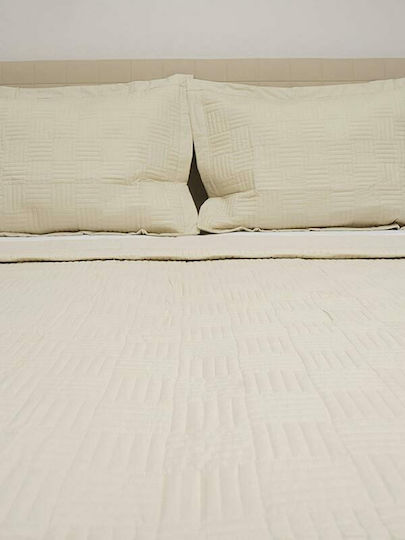 Sunshine Coverlet Super Double Beige 220x240cm