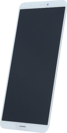 Οθόνη με Μηχανισμό Αφής για Huawei P Smart (Λευκό)