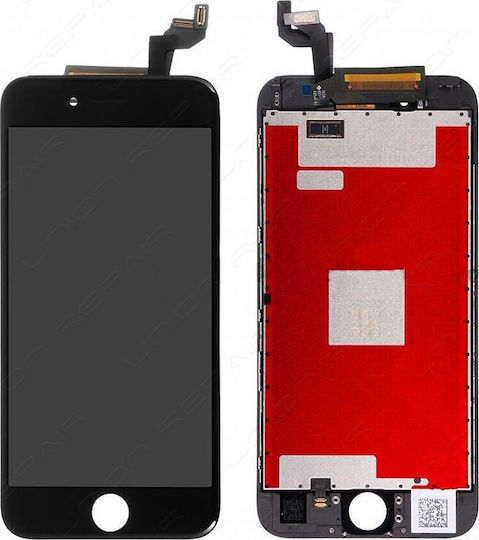 Екран Type A със Сензорен Механизъм за iPhone 6s Plus (Черен)