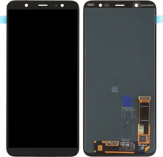Samsung Οθόνη mit Touch-Mechanismus für Galaxy J8 (Schwarz)