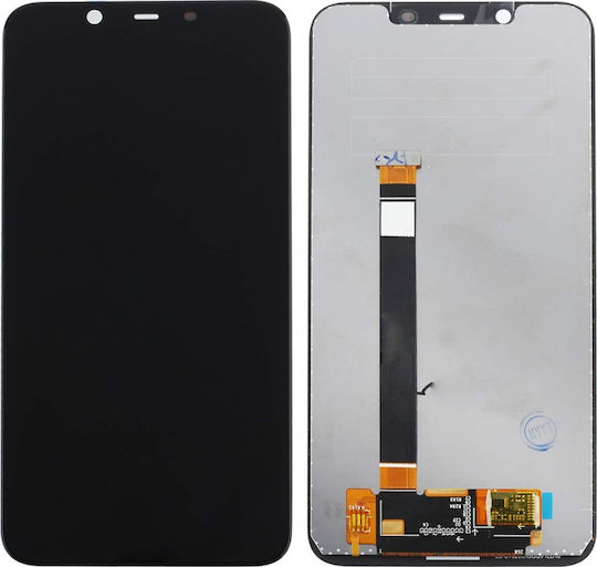 Οθόνη mit Touch-Mechanismus für Nokia 8.1 (Schwarz)