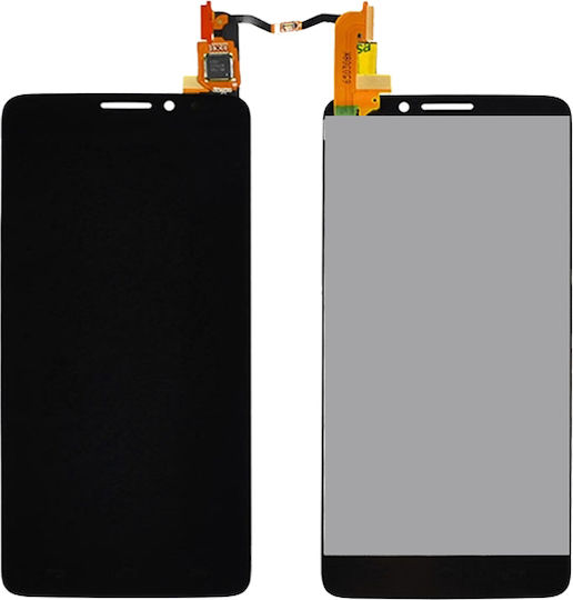 Alcatel Οθόνη με Μηχανισμό Αφής για (Μαύρο)