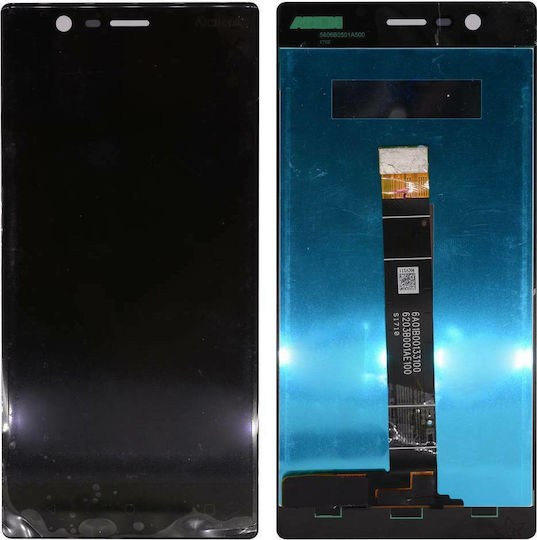 O ecran cu Mecanism Tactil pentru Nokia 3 (Negru)