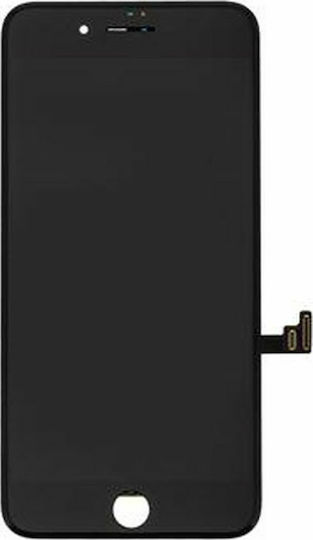 Екран Type A със Сензорен Механизъм за iPhone 8 Плюс (Черен)