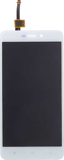 Οθόνη με Μηχανισμό Αφής για Redmi 4a (Λευκό)