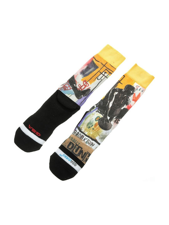 GSA Street Fashion 84-16003 Баскетболни Чорапи Жълти 1 Чифт