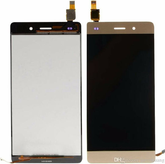 Οθόνη με Μηχανισμό Αφής για Huawei P8/P9 Lite 2017 (Χρυσό)