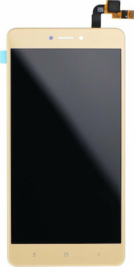 Xiaomi Οθόνη mit Touch-Mechanismus für Redmi Note 4 (Gold)