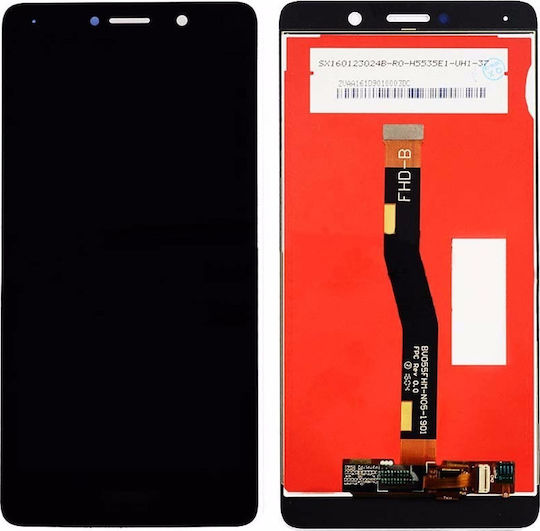 O ecran cu Mecanism Tactil pentru Honor 6X (Negru)