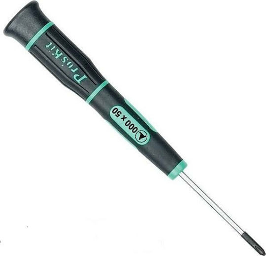 Proskit 50mm Electrician VDE 1000V Precision Dwarf Screwdriver Cross with Length 50mm
