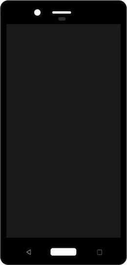 Screen with Touch Mechanism for Nokia 8 (Black)