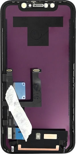 Екран Grade A със Сензорен Механизъм за iPhone XR (Черен)