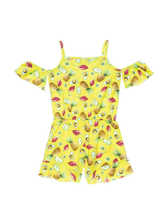 Alouette Kids One-piece Fabric Shorts/Bermuda Yellow