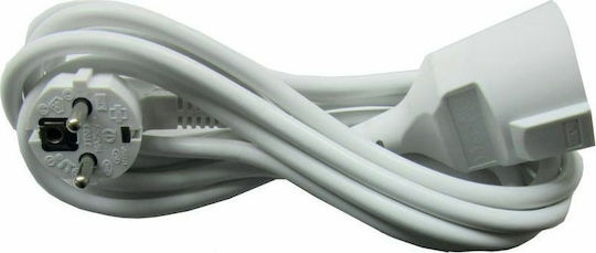 Telco KF-BY3-01P Extension Cable Cord 3x1.5mm²/10m White