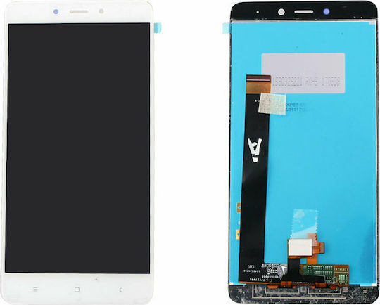 Xiaomi Screen with Touch Mechanism for Redmi Note 4 (White)