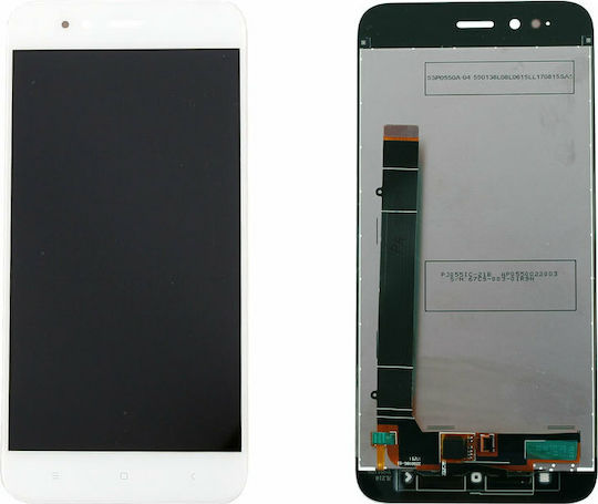 Xiaomi Screen with Touch Mechanism for Mi 5X/Mi A1 (White)