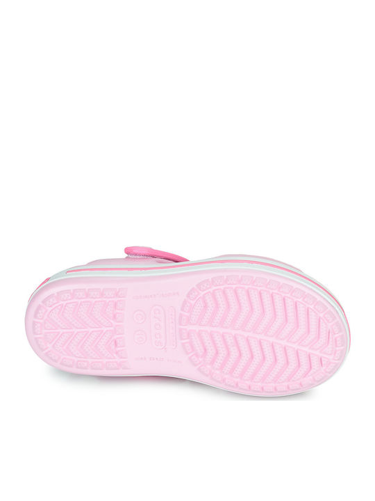 Crocband Children's Anatomical Beach Shoes Pink