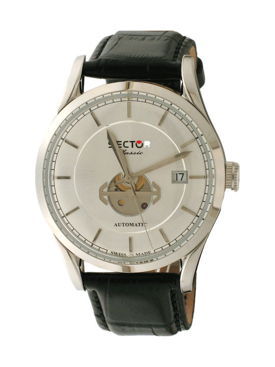 Sector classi Watch Automatic with Black Metal Bracelet