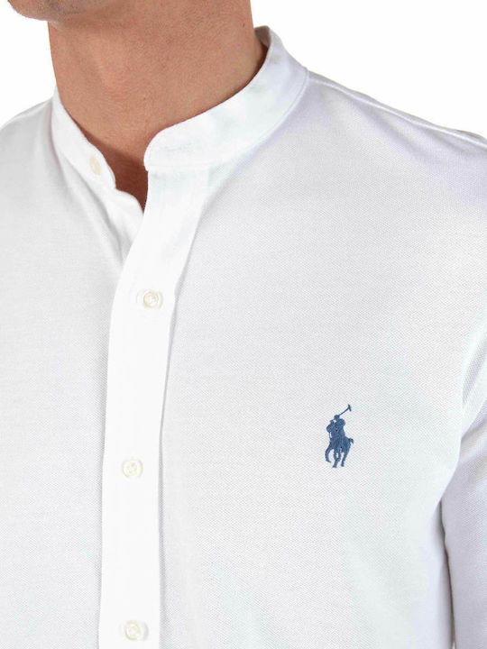 Ralph Lauren Men's Shirt Long Sleeve Cotton White