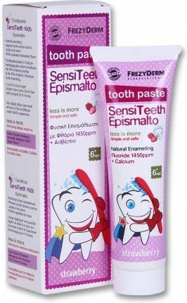 Frezyderm SensiTeeth Epismalto Children's Toothpaste for 6+ Years with Strawberry Flavor 50ml