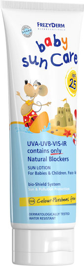 Frezyderm Baby Sun Care Waterproof Baby Sunscreen Emulsion for Face & Body SPF25 100ml