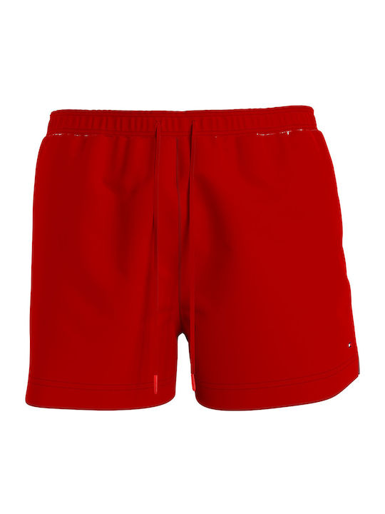Costum De Baie Bărbați Pantaloni Scurți Roșii