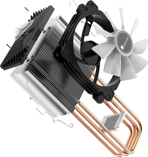 Jonsbo CR-1000 Ψύκτρα Επεξεργαστή για Socket AM4/115x/AM3/AM3+ με RGB Φωτισμό