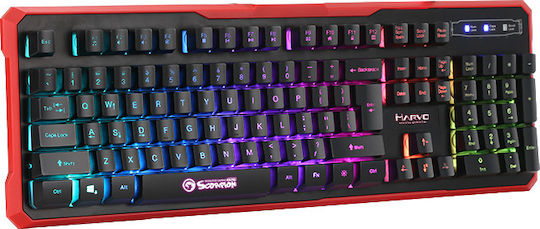 Marvo K629G Gaming Tastatur mit RGB-Beleuchtung (Englisch US)