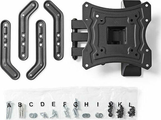Nedis TVWM1530BK Wall TV Mount with Arm up to 55" and 30kg