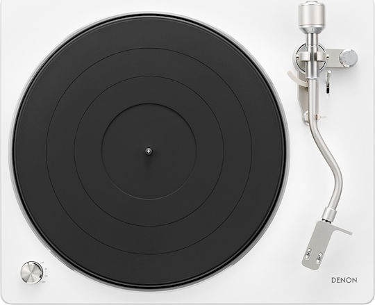 Denon DP-400 DP-400 Πικάπ με Belt Drive και Προενίσχυση Λευκό