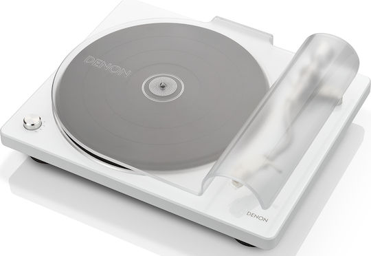 Denon DP-400 DP-400 Πικάπ με Belt Drive και Προενίσχυση Λευκό